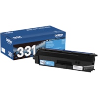 Brother TN331C Original Toner Cartridge - Laser - Standard Yield - 1500 Pages - Cyan - 1 Each