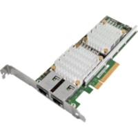 Lenovo NetXtreme 10Gigabit Ethernet Card - PCI Express x8 - 2 Port(s) - 2 x Network (RJ-45) - Twisted Pair - Low-profile - Half-length - 10/100/1000Base-T - Mezzanine