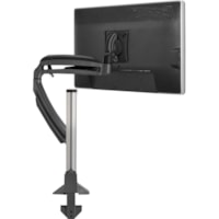 Chief Kontour Dynamic Single Monitor Arm Desk Mount - For Displays 10-38" - Black - Height Adjustable - 1 Display(s) Supported - 10" (254 mm) to 38" (965.20 mm) Screen Support - 22 lb (9979.03 g) Load Capacity - 75 x 75, 100 x 100 - VESA Mount Compatible - Aluminum