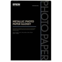 Epson Metallic Photo Paper Glossy - 13" (330.20 mm) x 19" (482.60 mm) - Metallic, Glossy - 25 Sheets