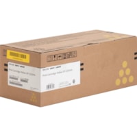 Ricoh SP C252HA Original Toner Cartridge - Laser - 6000 Pages - Yellow - 1 Each