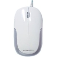 Souris C Mouse - USB - 2 Bouton(s) - Blanc, Argenté Man & Machine - Câble - Blanc, Argenté - USB - 1000 dpi - Roulettes avec frein - 2 Bouton(s) - Symétrique