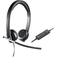 Lenovo Logitech USB Headset Stereo H650e - Headset - On-Ear - Stereo - USB - Wired - Over-the-head - Binaural - Supra-aural