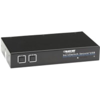 Black Box ServSwitch KVM Switchbox - 2 Computer(s) - 1 Local User(s) - 1920 x 1280 - 3 x USB - 1 x VGA - 1U - Rack-mountable