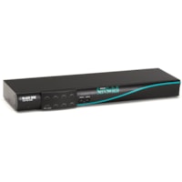 Boîtier de commutation KVM ServSwitch SW761A-R4 Black Box - 4 Ordinateur(s) - 2 Utilisateur(s) local - 1U - Montable en rack