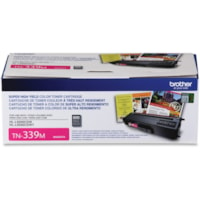 Cartouche toner TN339M D'origine Laser - Magenta - 1 chaque Brother - 6000 Pages