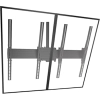 Pour montage au plafond FUSION LCM2X1UP pour Ecran Plat - Noir Chief - 40 po (1016 mm) à 55 po (1397 mm) Support d'écran - 125 lb (56699,05 g) Capacité de charge - 1