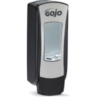 Gojo® ADX-12 Manual Soap Dispenser - Manual - 1.32 quart (1250 mL) Capacity - Chrome, Black - 1 Each