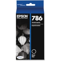 Epson - Cartouche jet d'encre DURABrite Ultra 786 D'origine Standard Rendement Jet d'encre - Noir - 1 chaque - Jet d'encre - Rendement Standard - 1 Unité