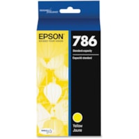 Epson DURABrite Ultra 786 Original Inkjet Ink Cartridge - Yellow - 1 Each - Inkjet - 1 Each