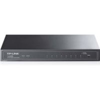 TP-Link 8-Port Gigabit Smart Switch - 8 Ports - Manageable - 10/100/1000Base-T - 2 Layer Supported - 6.40 W Power Consumption - Desktop - 5 Year Limited Warranty