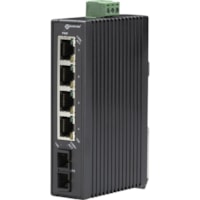 Commutateur Ethernet LBH120 LBH120A-H-SC 5 Ports - Fast Ethernet - 10/100Base-TX, 100Base-X Black Box - 5 Ports - Fast Ethernet - 10/100Base-TX, 100Base-X - 2 Couche supportée - Paire torsadée, Fibre Optique - Montage sur rail - 5 Année Garantie limitée