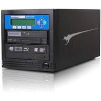 Kanguru 1-to-1 Blu-ray Duplicator - Standalone/PC Connect - 1 x BD-ROM, 1 x Blu-ray Writer - 12x BD-R, 12x BD-R, 6x BD-R, 6x BD-R, 16x DVD+R, 16x DVD-R, 8x DVD+R, 8x DVD-R, 48x CD-R - 2x BD-RE, 2x BD-RE, 2x BD-RE, 6x DVD-RW, 8x DVD+RW, 24x CD-RW - USB, SATA48x CD Write/24x CD Rewrite12x BD Write/2x 