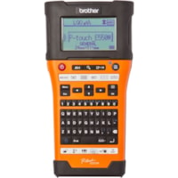 Brother Industrial Handheld Wireless Labeller - Thermal Transfer - 1.18 in/s (30 mm/s) Mono - 180 x 360 dpi - Label, Tape0.14" (3.50 mm), 0.94" (24 mm), 0.24" (6 mm), 0.35" (9 mm), 0.47" (12 mm), 0.71" (18 mm) - LCD Screen - Battery, Power Adapter - 6 Batteries Supported - AA - Alkaline - Battery In