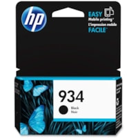 HP 934 Original Ink Cartridge - Single Pack - Inkjet - 400 Pages - Black - 1 Each