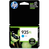 HP 935XL Original Ink Cartridge - Single Pack - Inkjet - High Yield - 825 Pages - Cyan - 1 Each