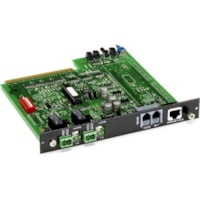 Black Box Pro Switching Gang Switch Controller Card - 4U - For Switching Network - 1 x RJ-45, 2 x RJ-11, 2 x Alarm 