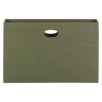 Smead Legal Recycled Hanging Folder - 8 1/2" (215.90 mm) x 14" (355.60 mm) - 3 1/2" (88.90 mm) Expansion - Standard Green - 100% Recycled - 40 / Carton