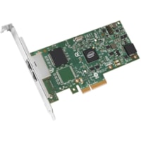 Intel Ethernet Server Adapter I350-T2 - PCI Express 2.1 x4 - Intel I350 - 2 Port(s) - 2 x Network (RJ-45) - Twisted Pair - Full Height Bracket Height - Low-profile, Full-height - Retail - 10/100/1000Base-T - Plug-in Card