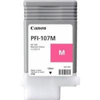 Canon 107M Original Inkjet Ink Cartridge - Magenta - 1 Pack - Inkjet - 1 Pack