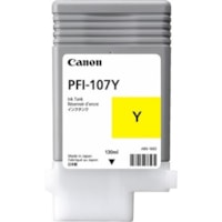 Canon PFI-107Y Original Inkjet Ink Cartridge - Yellow Pack - Inkjet