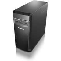 Lenovo H50-55 90BG0004US Desktop Computer - AMD A-Series A8-7600 - 6 GB - 1 TB HDD - Tower - Black, Gray - AMD A78 Chip - Windows 8.1 64-bit - AMD Radeon R7 - DVD-Writer - IEEE 802.11b/g/n