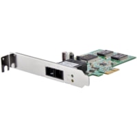 StarTech.com PCI Express (PCIe) Gigabit Ethernet Multimode SC Fiber Network Card Adapter NIC - 550m - Connect a PCIe based desktop or rackmount PC directly to a Gigabit multimode SC fiber optic network - PCI Express Gigabit Ethernet Multimode SC Fiber Network Card Adapter NIC - 550m - PCIe GbE Fiber