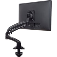 Chief KONTOUR K1D120BXRH Clamp Mount for Flat Panel Display - Black - Height Adjustable - 10" (254 mm) to 32" (812.80 mm) Screen Support - 24.91 lb (11300 g) Load Capacity - 75 x 75, 100 x 100 - VESA Mount Compatible - Aluminum