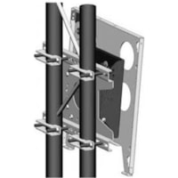 Chief TPP2000B Pole Mount for Flat Panel Display - Black - 42" (1066.80 mm) to 71" (1803.40 mm) Screen Support - 150 lb (68038.86 g) Load Capacity - VESA Mount Compatible