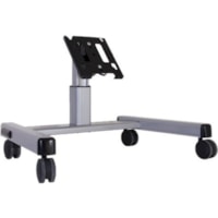 Chief Medium Confidence Monitor Cart 2' - Up to 55" Screen Support - 56.70 kg Load Capacity - 27.09" (688 mm) Height x 36.10" (917 mm) Width x 25.20" (640 mm) Depth - Floor Stand - Silver