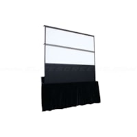 Elite Screens Kestrel Stage FE110V-TC 110" Electric Projection Screen - Front Projection - 4:3 - MaxWhite - 65.3" Height x 87.2" Width - Floor Mount