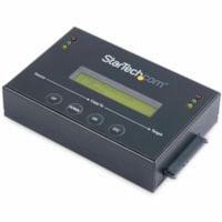 StarTech.com 1:1 Standalone Hard Drive Duplicator with Disk Image Library Manager for Backup & Restore, HDD/SSD Cloner - Standalone 2.5/3.5in SATA Hard Drive Duplicator with Disk Image Library Manager for system backup and restore; Combine several Disk Images onto one SATA drive, no PC required; 4 D