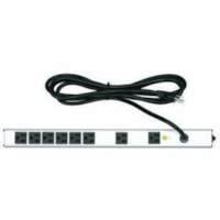 Middle Atlantic Essex Series Vertical Power Distribution Unit - 15 Amp, 8 Outlet PDU - NEMA 5-15P - 8 x AC Power - 9 ft (2.74 m) Cord - 15 A Current - 120 V AC Voltage - Rack-mountable - Silver, Black