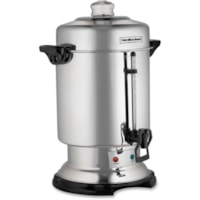 Hamilton Beach 60 Cup Stainless Steel Coffee Urn D50065C - 60 Cup(s) - Multi-serve - Stainless Steel - Stainless Steel Body