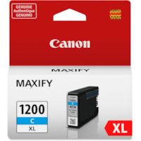 Canon PGI-1200 XL Original Ink Cartridge - Inkjet - High Yield - 900 Pages - Cyan - 1 / Pack