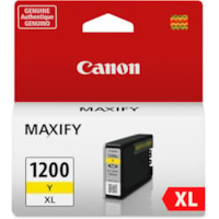 Canon PGI-1200 XL Original Ink Cartridge - Inkjet - High Yield - 900 Pages - Yellow - 1 / Pack