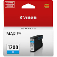 Canon PGI-1200 Original Ink Cartridge - Inkjet - Standard Yield - 300 Pages - Cyan - 1 / Pack