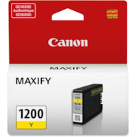 Canon PGI-1200 Original Ink Cartridge - Inkjet - Standard Yield - 300 Pages - Yellow - 1 / Pack