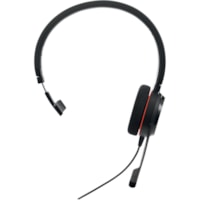 Casque EVOLVE 20 Filaire Sur tête Mono Canal - Noir Jabra - Mono Canal - USB, Mini-phone (3.5mm) - Filaire - Sur tête - Monaural - Supra-aural - Élimination du bruit Microphone - Antibruit - Noir