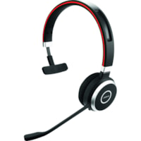 Jabra Evolve 65 UC Mono - Mono - USB - Wireless - Bluetooth - 98.4 ft (30 m) - Over-the-head - Monaural - Supra-aural - Noise Cancelling, Noise Reduction Microphone - Noise Canceling