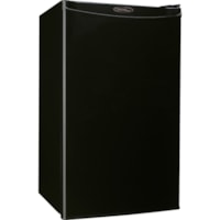 Danby Designer 3.2 cu. ft. Compact Refrigerator - 90.61 L - Manual Defrost - Undercounter - Manual Defrost - Reversible - 218 kWh per Year - Black - Smooth