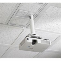 Chief CMS491C Ceiling Mount for Projector, A/V Equipment - White - 100 lb (45359.24 g) Load Capacity