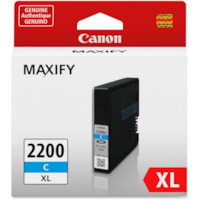 Canon PGI-2200 XL Original Ink Cartridge - Inkjet - High Yield - 1500 Pages - Cyan - 1 / Pack