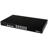 StarTech.com 4-Port HDMI Switch with Picture-and-Picture Multiviewer - Share an HDMI display between four distinct HDMI audio/video sources, with optional Picture-and-Picture - HDMI Switch - HDMI Switcher - Switch HDMI - 4 way HDMI Switch - 4x1 HDMI Switch - Picture-and-Picture Switch - Fast HDMI Sw