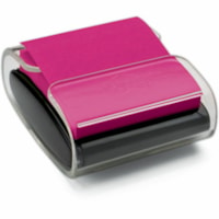 Post-it® Note Dispenser - 3" (76.20 mm) x 3" (76.20 mm) Note - 100 Note Capacity - Clear, Translucent