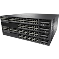 Cisco Catalyst 3650-48FS Layer 3 Switch - 48 Ports - Manageable - 10/100/1000Base-T - Refurbished - 4 Layer Supported - 4 SFP Slots - 1U - Rack-mountable, Desktop - Lifetime Limited Warranty