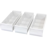 Ergotron SV Replacement Drawer Kit, Triple (3 Small Drawers) - White - 3