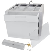 Ergotron SV43/44 Envelope Drawer - Gray, White