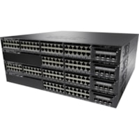 Cisco Catalyst WS-C3650-24PD Ethernet Switch - 24 Ports - Manageable - Gigabit Ethernet, 10 Gigabit Ethernet - 10/100/1000Base-T, 10GBase-X - Refurbished - 2 Layer Supported - Twisted Pair, Optical Fiber - 1U - Rack-mountable, Desktop - Lifetime Limited Warranty