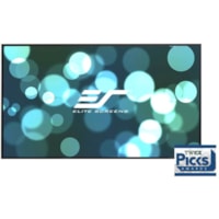 Elite Screens Aeon AR120WH2 120" Fixed Frame Projection Screen - Front Projection - 16:9 - CineWhite - 58.3" Height x 104.1" Width - Wall Mount